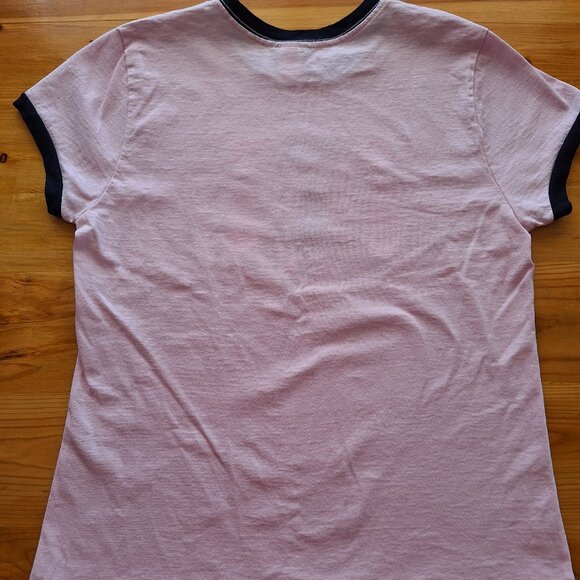 Kitty Galore Pink Top with Black-Trimmed Sleeves - Picture 3 of 7